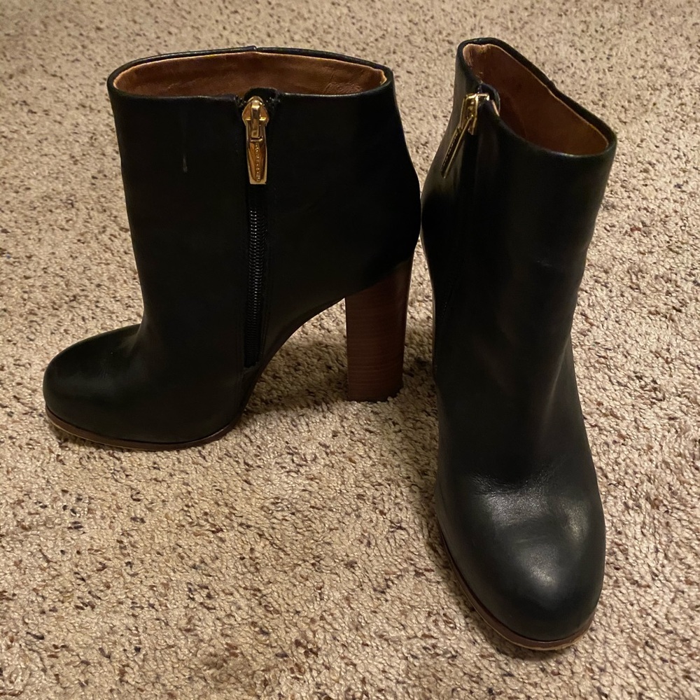 Vince Camuto Black Booties Heeled